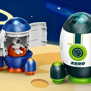 Brinquedo Foguete Espacial Infantil com Astronauta (6)