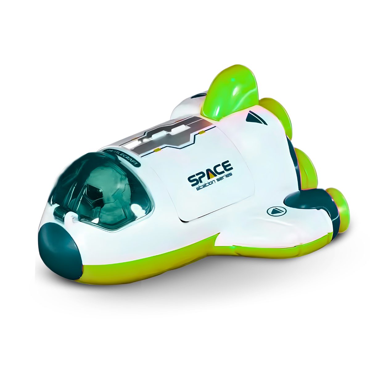 Brinquedo Carro Espacial Infantil com Astronauta – Verde