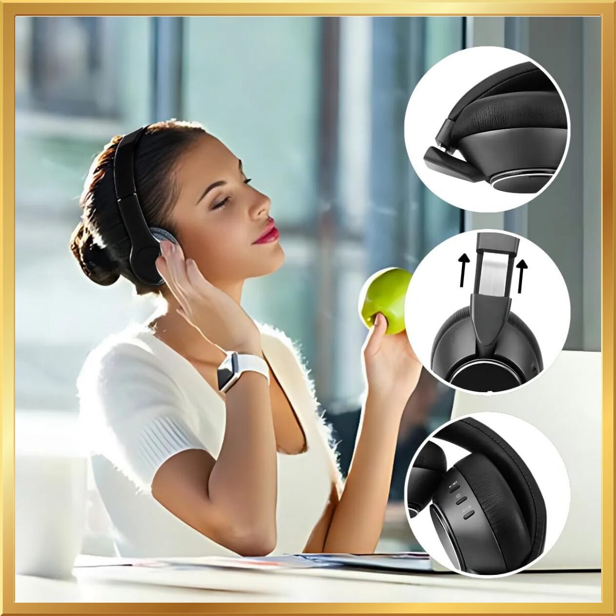 Fone De Ouvido Headset Bluetooth - 004-2025