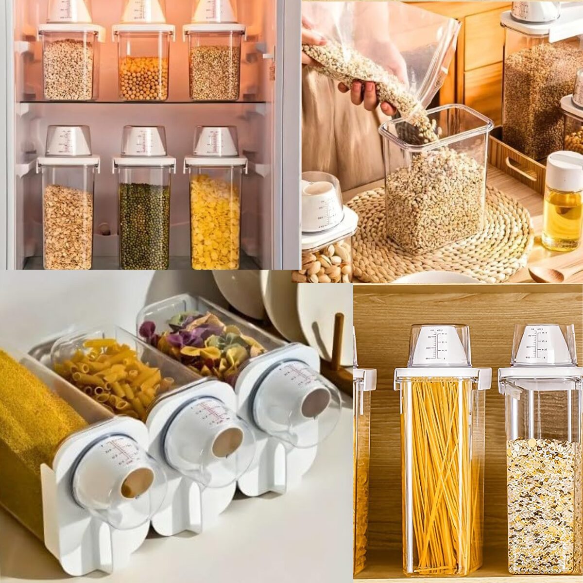 Kit 2 Recipientes de Cereais 2,3L - 007-2025