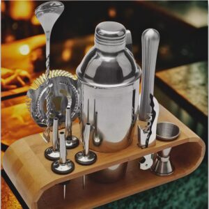 Kit Caipirinha Barman Coqueteleira Inox - 006-2025