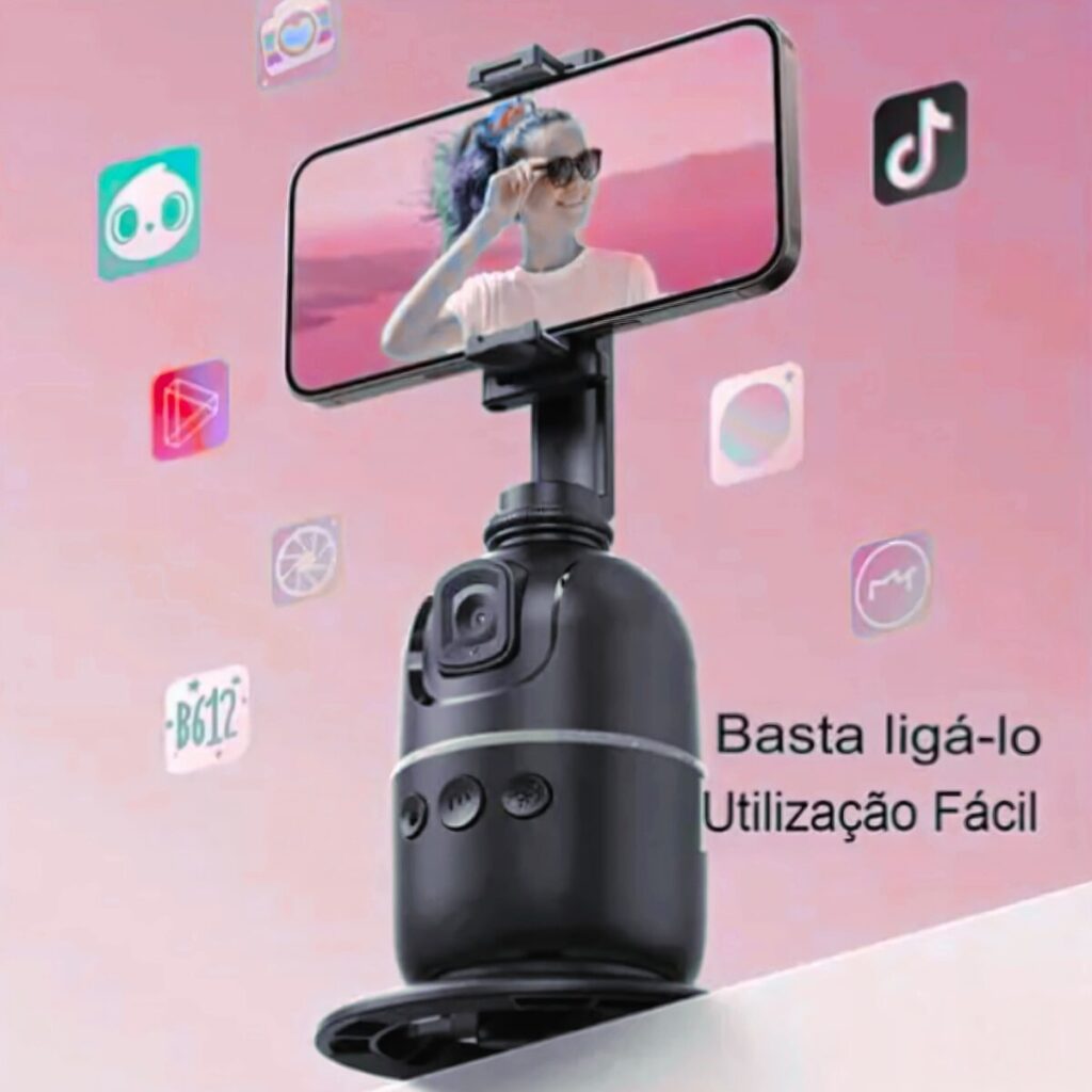 _Rastreador Facial 360° com rotação automática - 012-2025