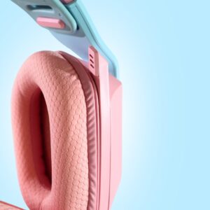 Fone com Microfone Gamer RGB Rosa - 001-2025 (1)
