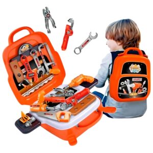 Kit Maleta De Ferramentas Infantil 22 Peças Brinquedo