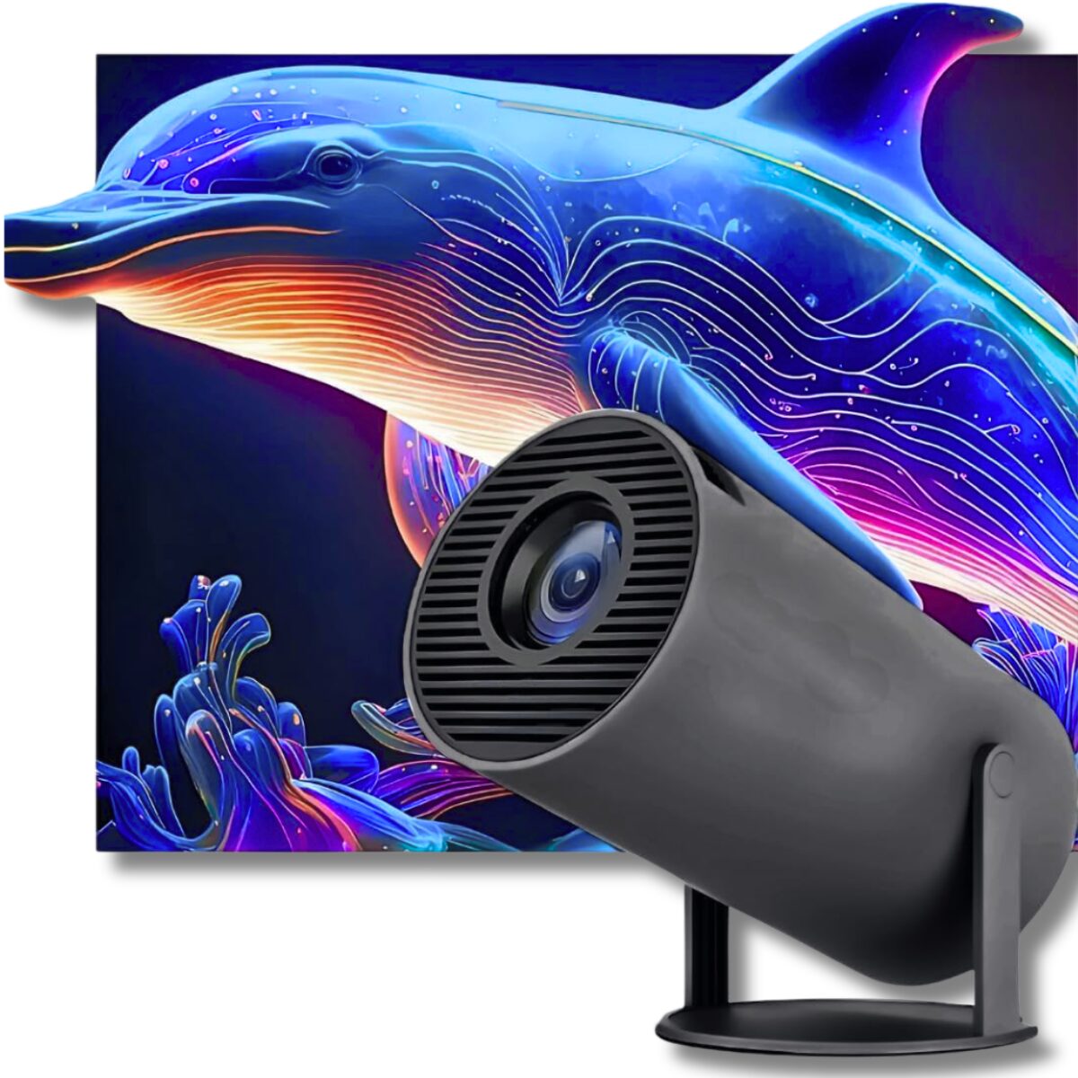 Projetor Hy300 Pro Portátil (9)