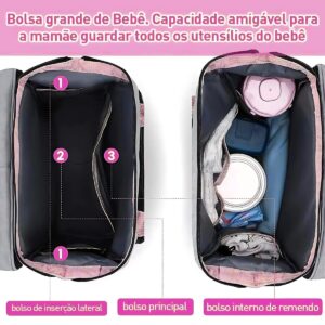 Mochila de Maternidade Vira Berço - 001-2025 (9)