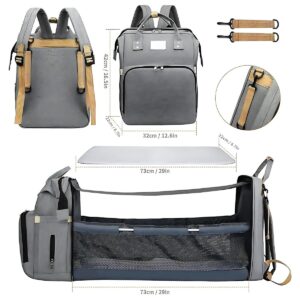 Mochila de Maternidade Vira Berço - 001-2025 (9)