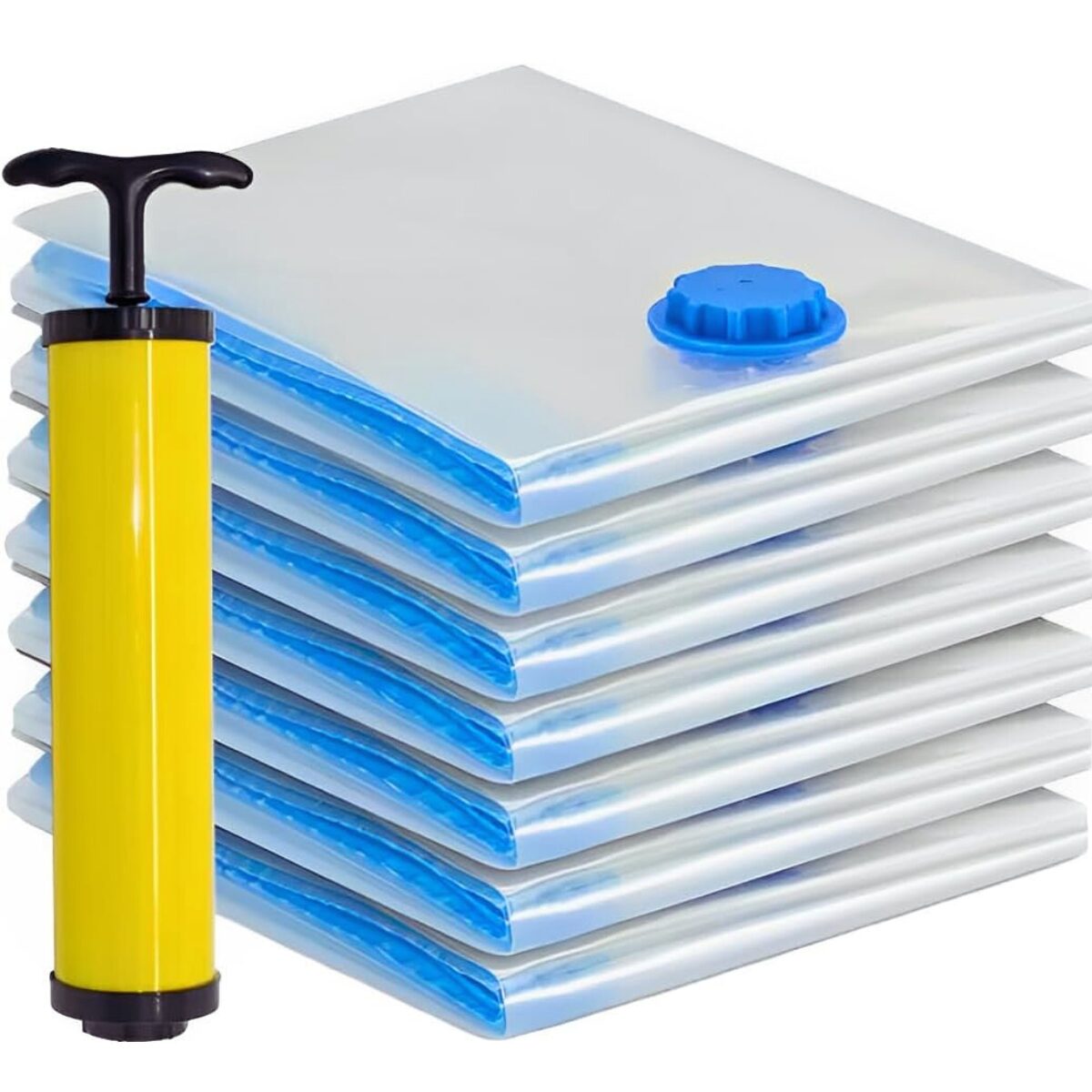 Saco a Vacuo e Bomba Manual Kit 10 Un 60x50cm - 001-2025 (1)