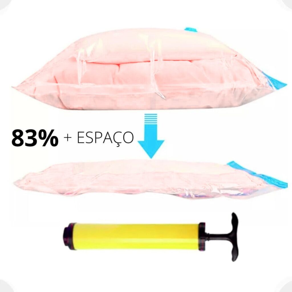Saco a Vacuo e Bomba Manual Kit 10 Un 60x50cm - 001-2025 (7)