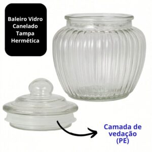 Baleiro de Vidro Canelado Redondo-1250ml (3)