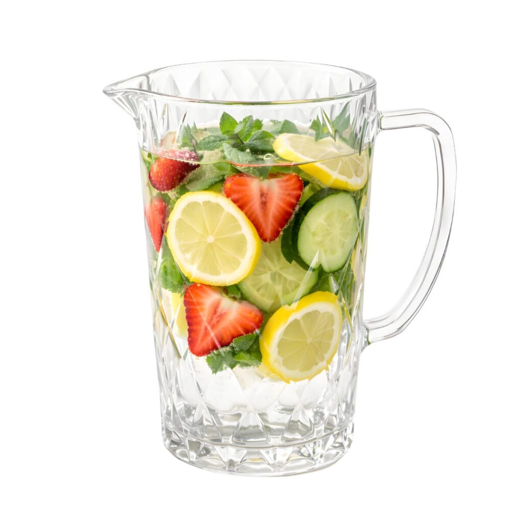Jarra de Vidro Diamante - 1.2L