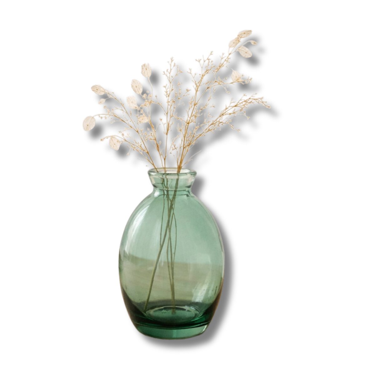 Vaso de Vidro Liso Verde - 11
