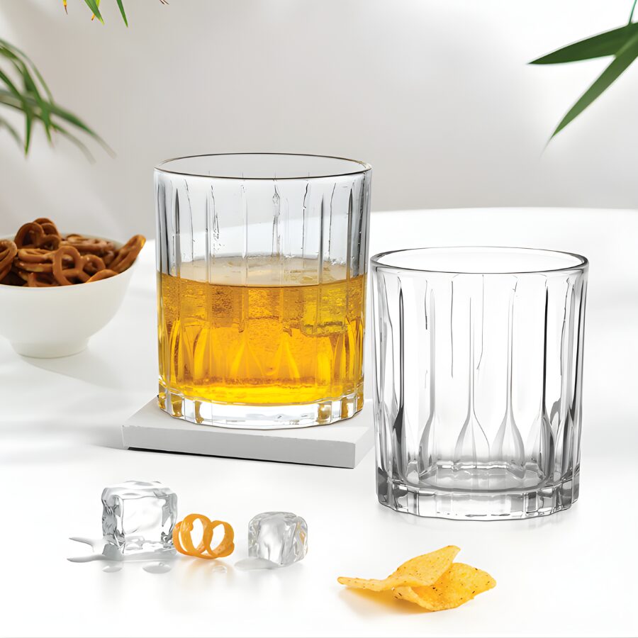 Copo de Vidro Rocks Zaira 340ml (2)